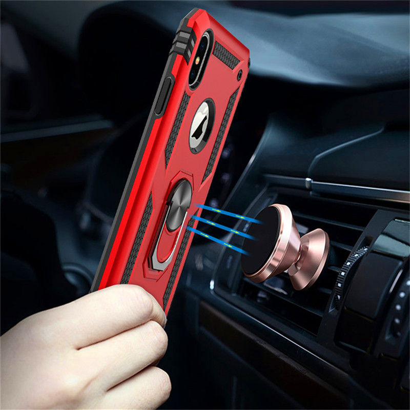 TOKERSE iPhone 11 Pro Max X 6 6S 7 8 Plus Magnetic Phone Case