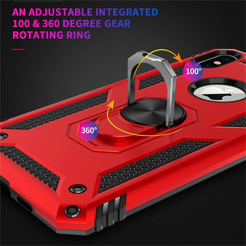 TOKERSE iPhone 11 Pro Max X 6 6S 7 8 Plus Magnetic Phone Case