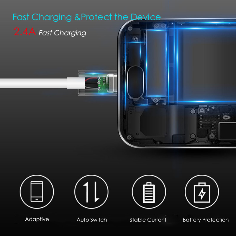 TOKERSE Android Phone Micro USB Fast Charging Data Cable