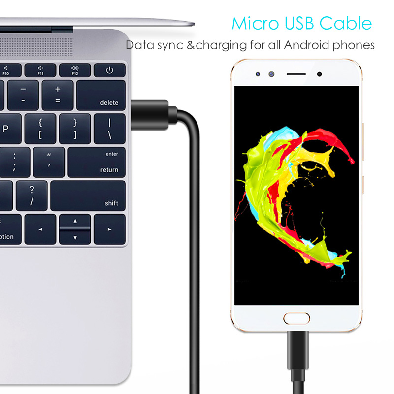 TOKERSE Android Phone Micro USB Fast Charging Data Cable