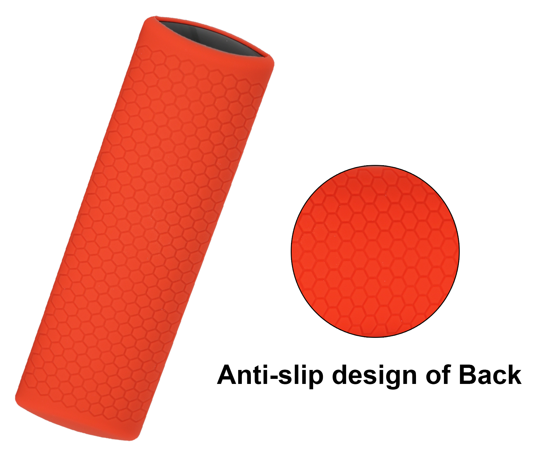 TOKERSE Remote Case Cover for Alexa Voice Remote for Amazon Fire TV Stick 2020/ Fire TV Stick 4K/ Fire TV Cube/Fire TV (3rd Gen) - Silicone Cover Case Compatible with All-New 2nd Gen Remote Control - Red