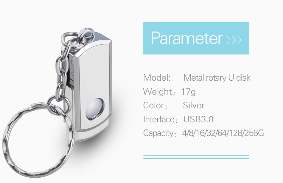 TOKERSE 16GB Pen USB 3.0 flash drive Drive 3.0 Waterproof Metal